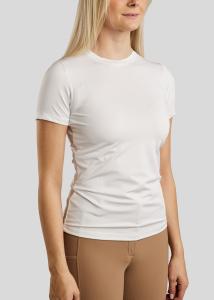 MoWendy T-shirt med laserskuren logotyp