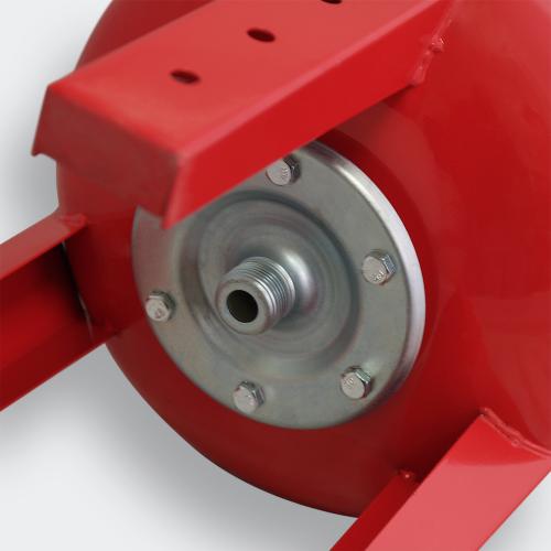 Hydropress tank 100L vertikal Röd EPDM