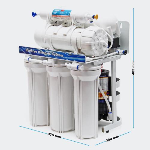 3 Års filterbyte till RO vattenfiltersystem 1500 L/dag