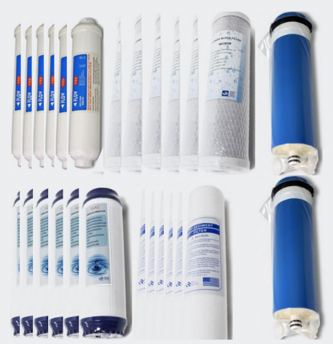 3 Års filterbyte till RO vattenfiltersystem 1500 L/dag