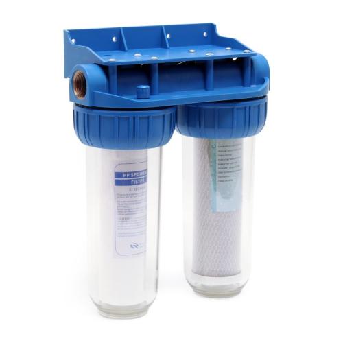 Dricksvattenfilter Dubbelt 1 tum (32,89 mm) 10"