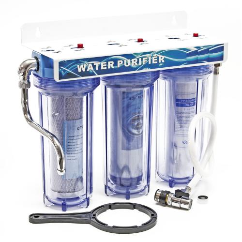Dricksvattenfilter 3-stegs 1/2 tum (20,67 mm) 10"