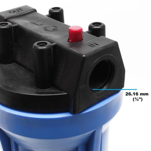 Dricksvattenfilter 1-steg 5 mikron sedimentfilter 20"