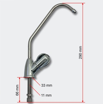 RO vattenkran 1/4 Inch - 6,35mm Lyx ES-05