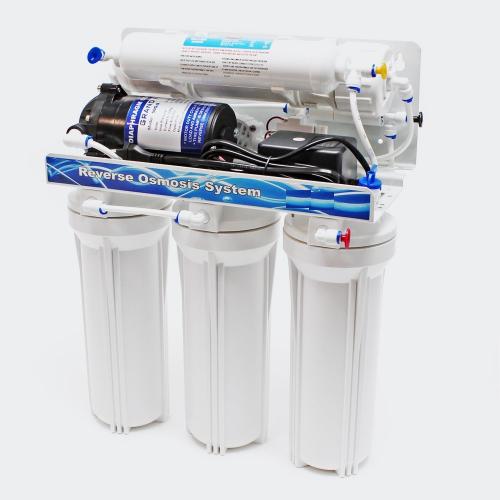 Omvänd osmos 5-stegs vattenfilter RO 180 L/dygn 10"