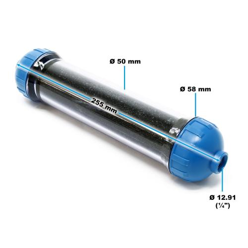 Aktivt kol efterfilter patron 10" (254 mm)