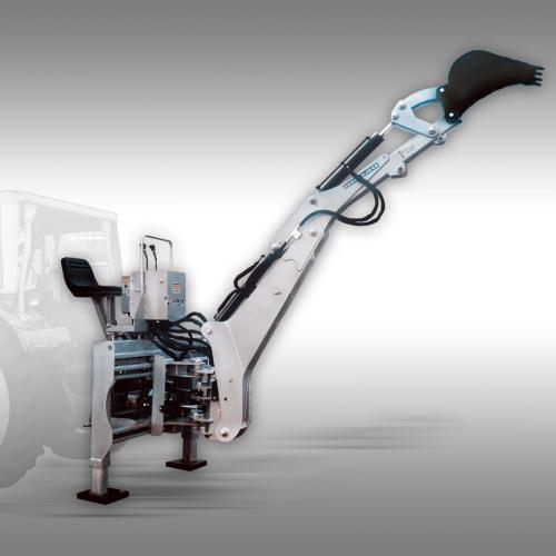 Traktorgrävmaskin BHSM-225 inkl. 400 mm skopa