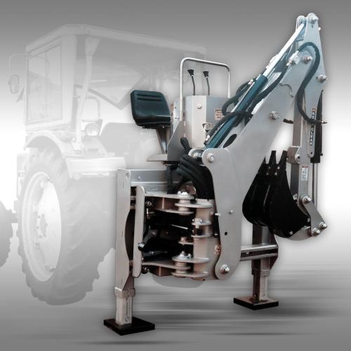 Traktorgrävmaskin BHSM-225 inkl. 400 mm skopa