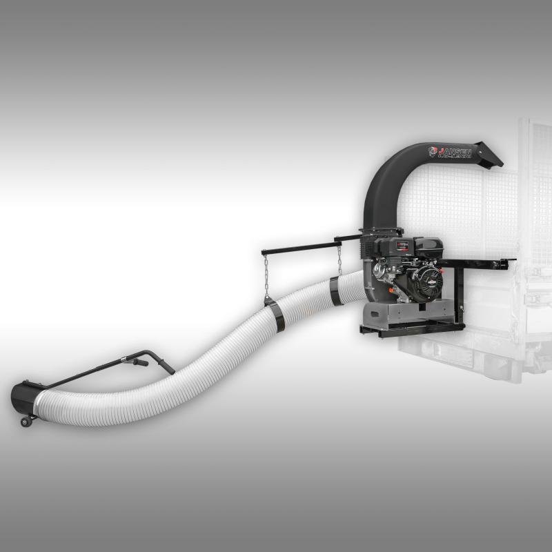 Lövblås LG-1300, lövsug, lövfläkt, fästram