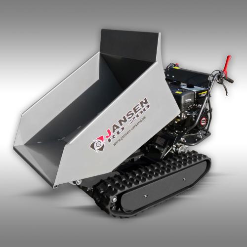 Larvdumper RD-200 hydrauliskt tråg, 9 HK bensinmotor