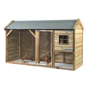 Lyxig hönsgård med hage Kikki