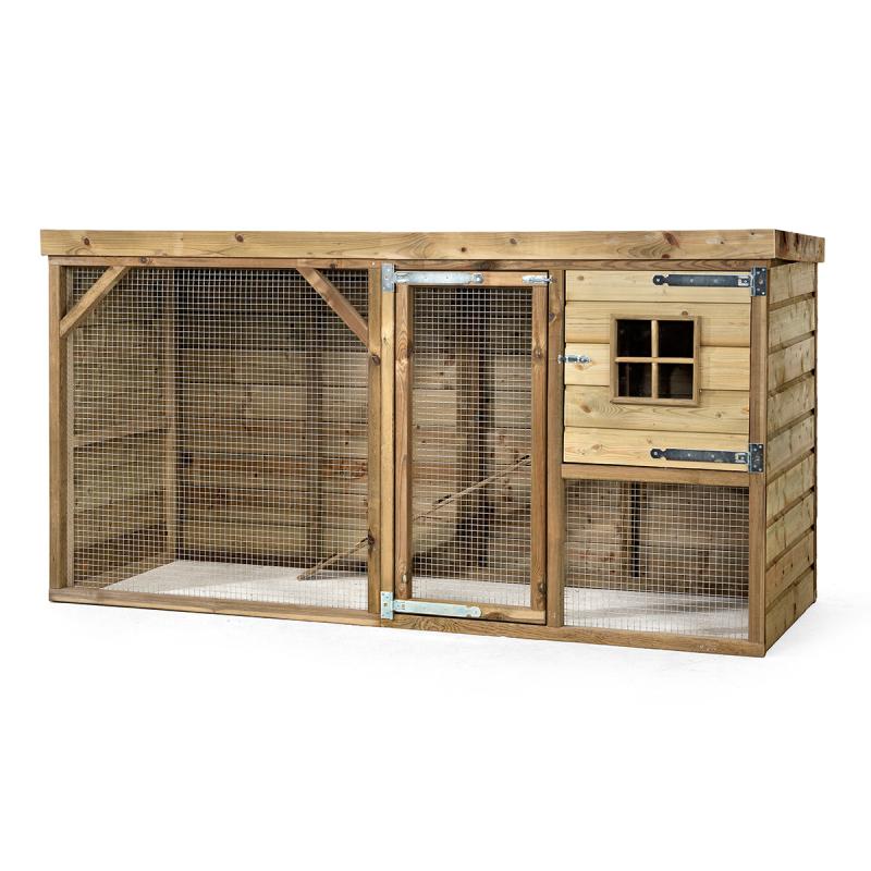 Lyxig kaninbur med hage Jimmy