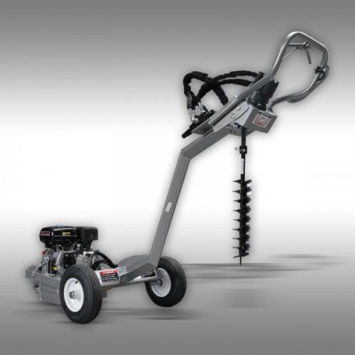 Jordborrmaskin hydraulisk PB-100 med 5 borrar