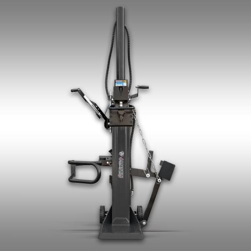 Vedklyv Jansen TS-12E, 12 ton med stocklyft, 3,3 kW elmotor