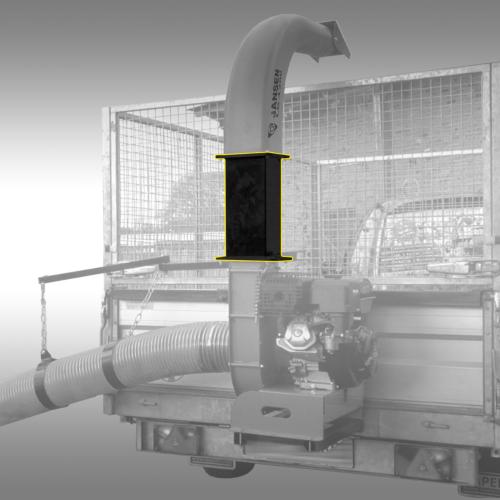 Rörförlängning utkastning för LG-1300 lövblås