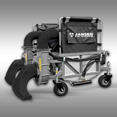 Lövsug Lövvakuum LS-8500H, hydraulisk, Eurofäste, frontlastare, 1,5m