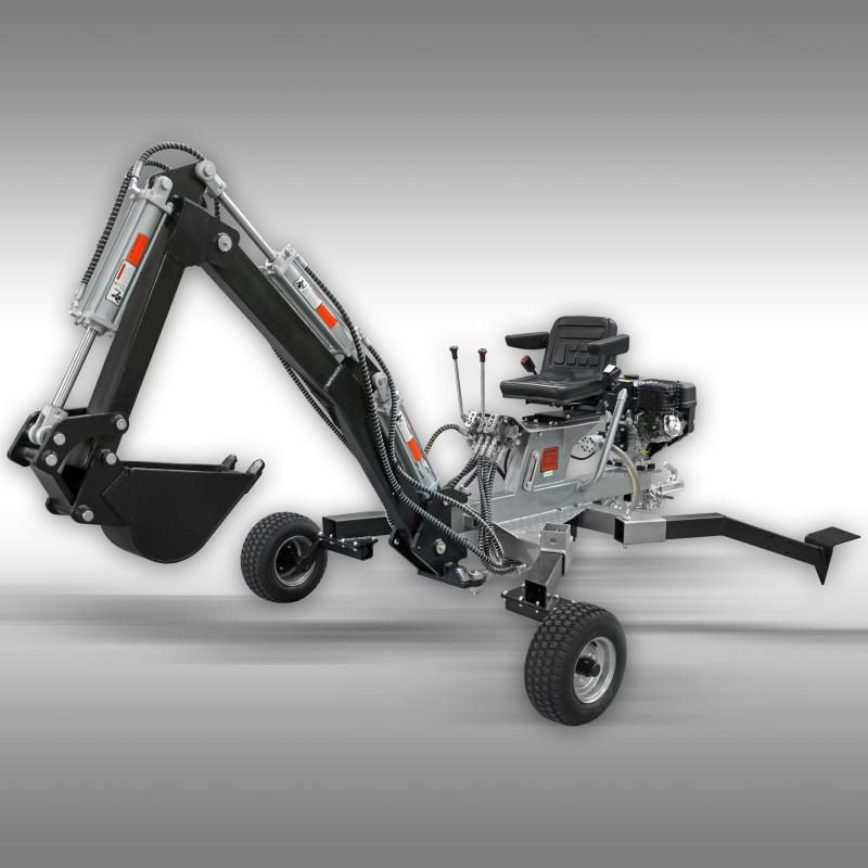 Minigrävare ATV *FRI FRAKT!* ES-300 tvåspakshydraulik 10 HK