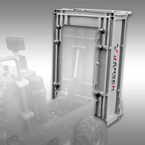 Platt tippflak för Jansen MSK-500pro, stor lastyta