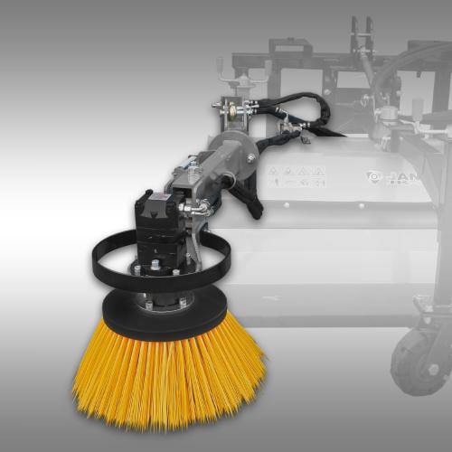 Sidoborste hydraulisk för traktorsopmaskin Jansen JK-130
