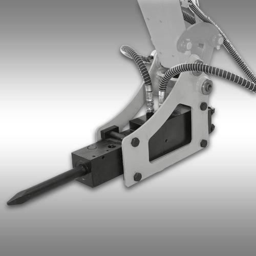 Hydraulhammare för JANSEN® MB-700 inkl. mejslar