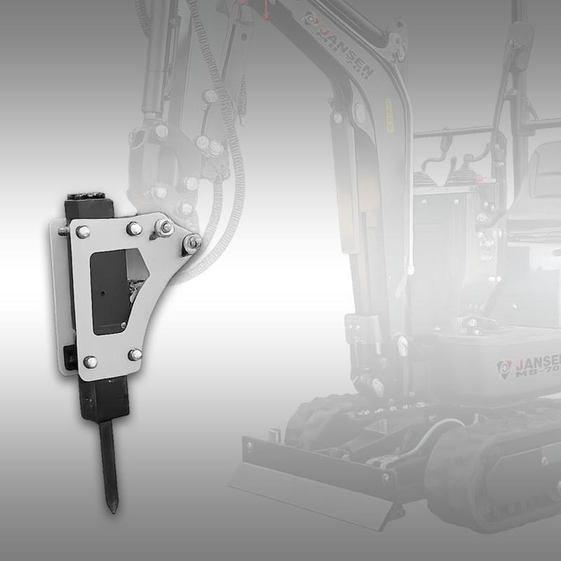Hydraulhammare för JANSEN® MB-700 inkl. mejslar