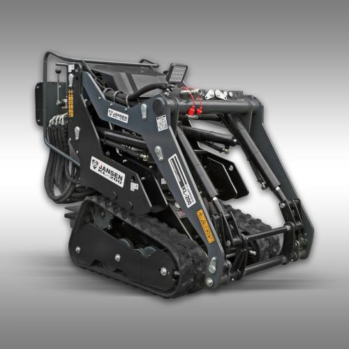 Minilastare Jansen KL-200, pallgaffel, schaktblad och skopa SET