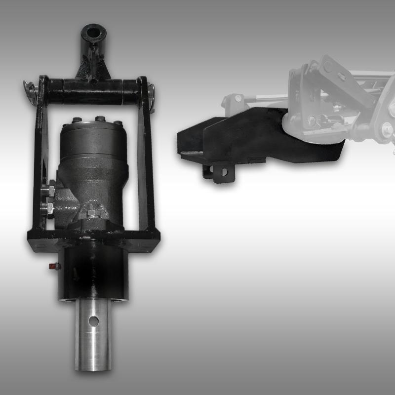 Hydraulisk jordborr för KL-200, Jansen HBG-1500 inkl. adapter