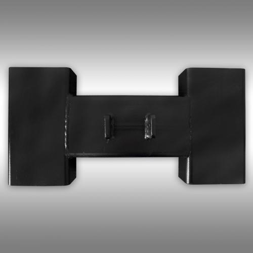 Adapter fäste till jordborr HBG-1500 o HBG-2000 på pallgaffel