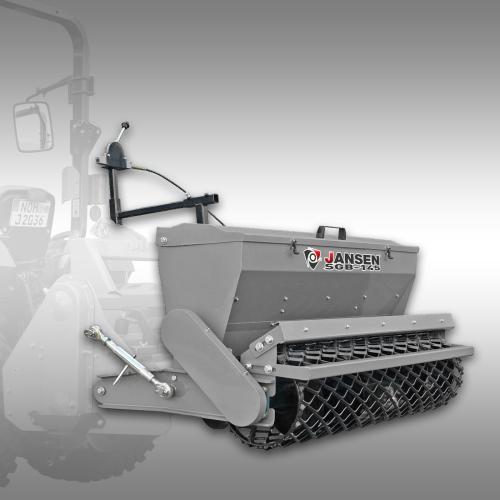 Såbehållare JANSEN SGB-145, frölåda för jordfräs UKF-145