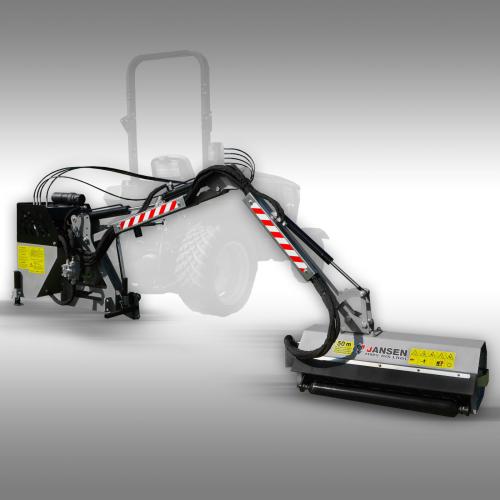 Hydraulisk slaghack HMS-80(180) slåtterbalk