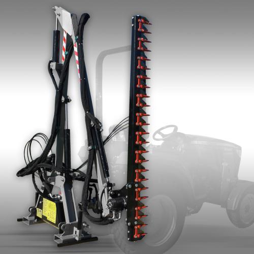 Hydraulisk häckklipp HMB-180 häcksax, slåtterbalk