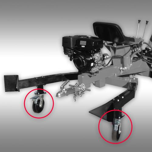 Transporthjul (set) för minigrävare MB-300 och MB-360°​​