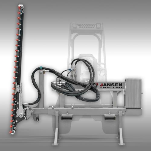 Traktor häckklippare THS-180, Frontlastare, 180 cm