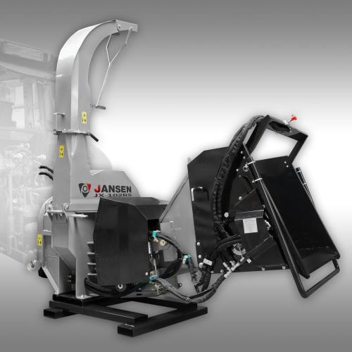 Flishugg traktor JX-102RS kompostkvarn med kraftuttag