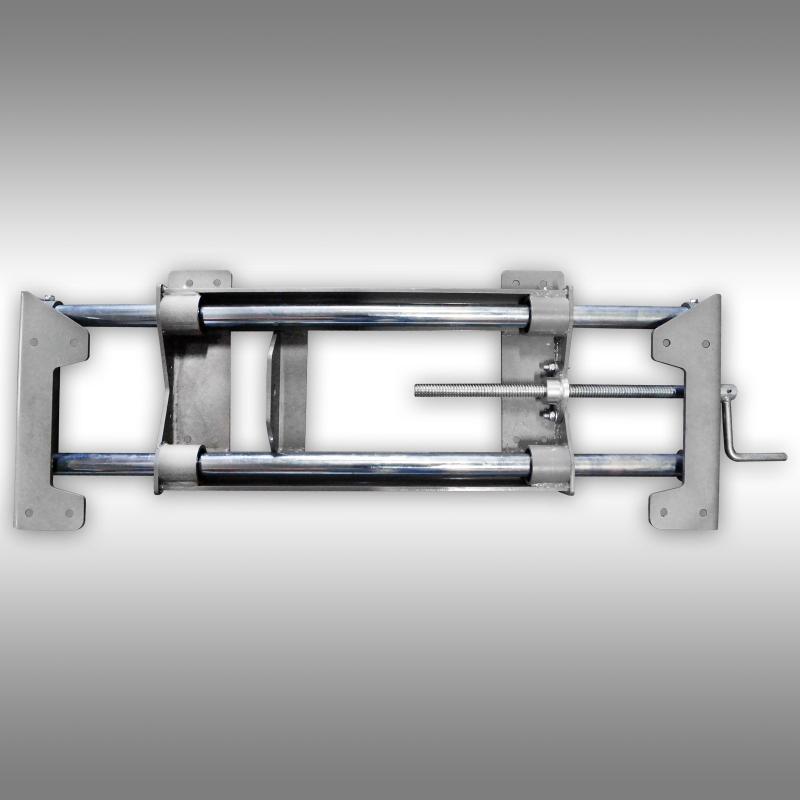 Manuell sidoförskjutning till slaghack, slåttermaskin