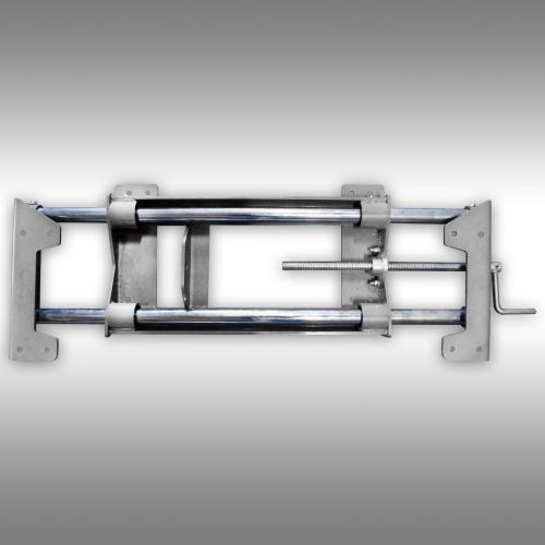 Manuell sidoförskjutning till slaghack, slåttermaskin