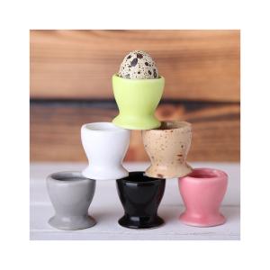 Vaktelägg kopp äggkopp olika färger Quailzz® Set av 6