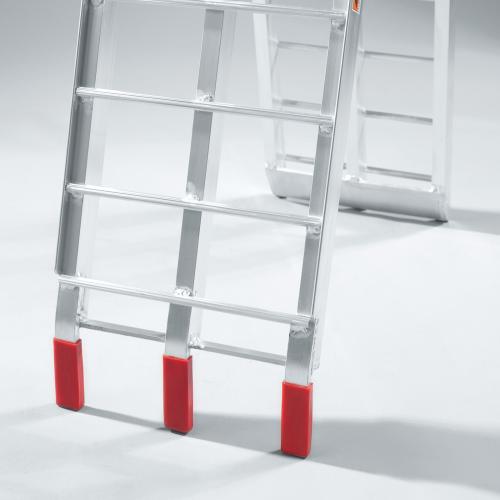 2x Uppkörningsramp med stöd hopfällbar alu