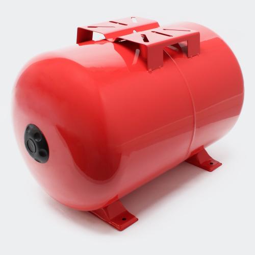 Hydropress tank 50L horisontell Röd EPDM