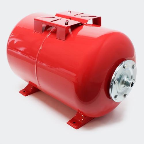 Hydropress tank 100L horisontell Röd EPDM