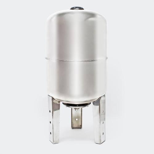 Hydropress tank 100L vertikal Rostfritt stål EPDM