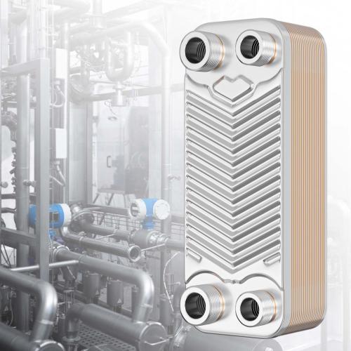 20 rader 44 kW Plattvärmeväxlare