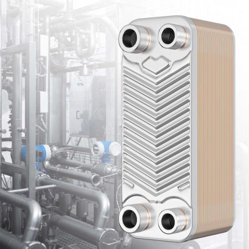 30 rader 66 kW Plattvärmeväxlare