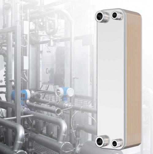 30 rader 125 kW Plattvärmeväxlare