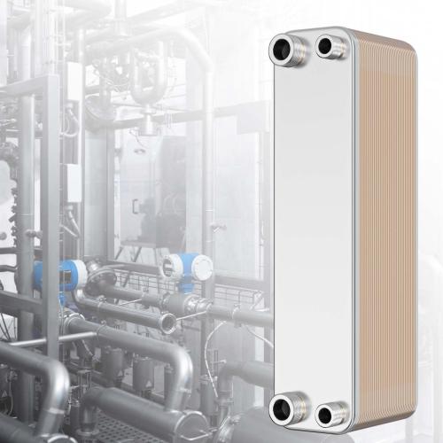 40 rader 165 kW Plattvärmeväxlare