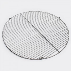 Rostfritt grillgaller, runt 64,5 cm