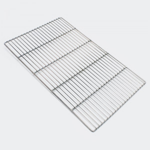 Rostfritt grillgaller, rektangulär 54 x 34 cm