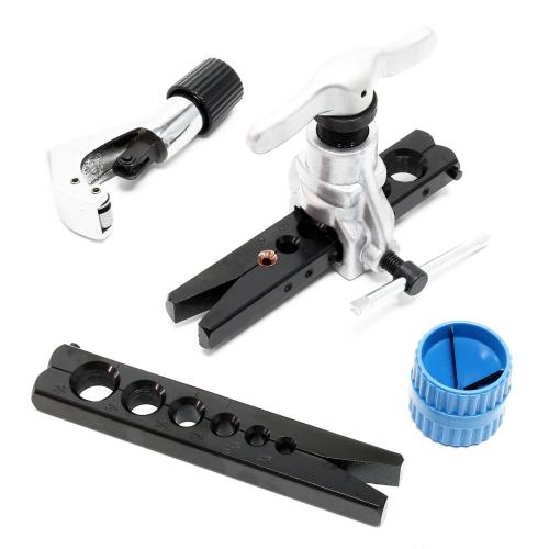 Flänsverktyg för metriska och tumrör, utvidgningsverktyg för 45°