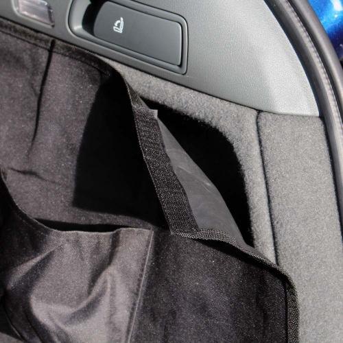 Skydd för bagageutrymme 165 x 135 cm med förlängning