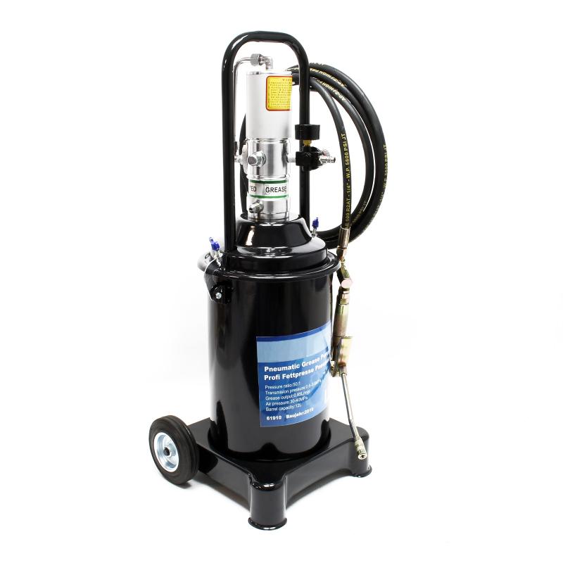 Fettspruta mobil, pneumatiskt manövrerad 12L